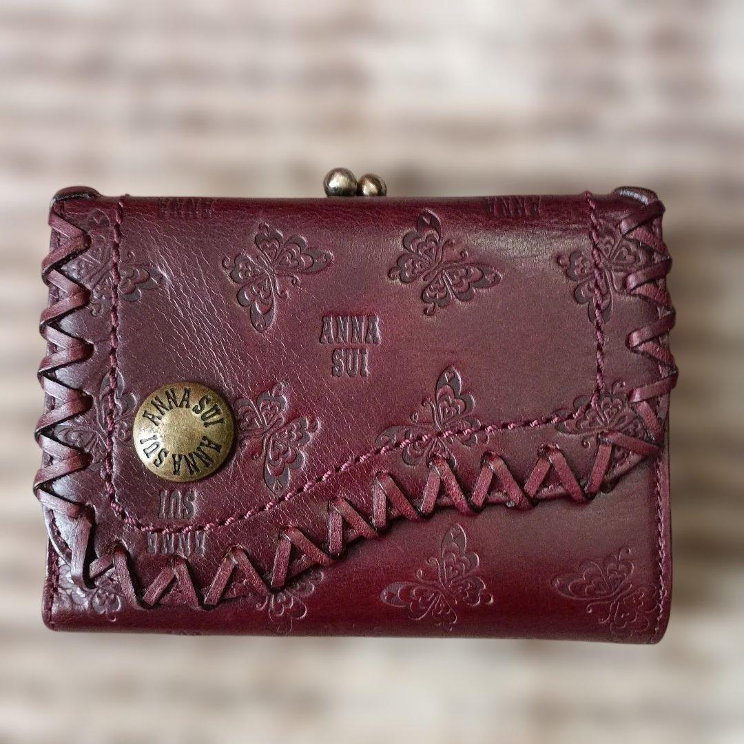 希少品 レア アナスイ アンジェリーナ がま口 財布 - メルカリ