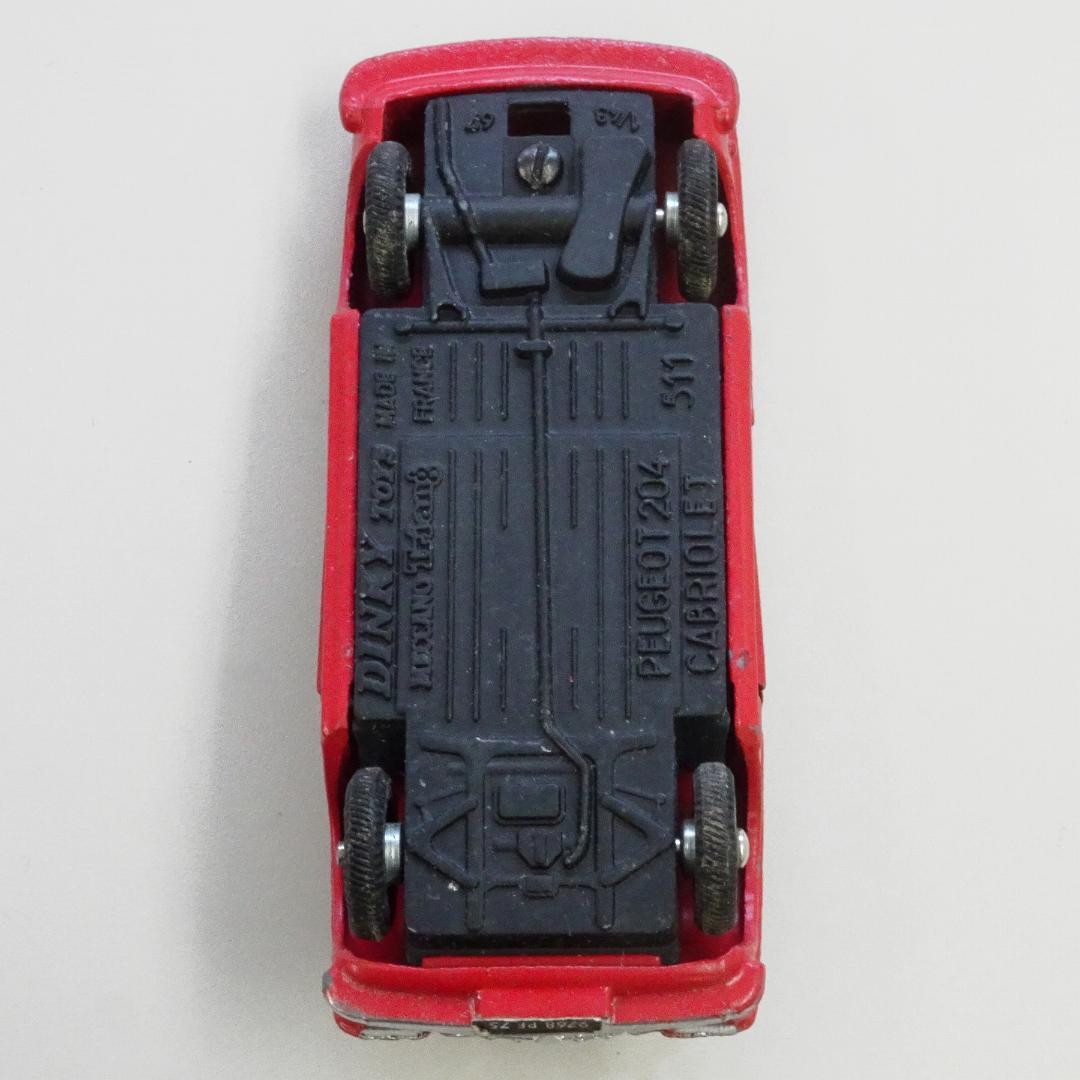 プジョー 204 カブリオレ - フランス ディンキートイズ #511