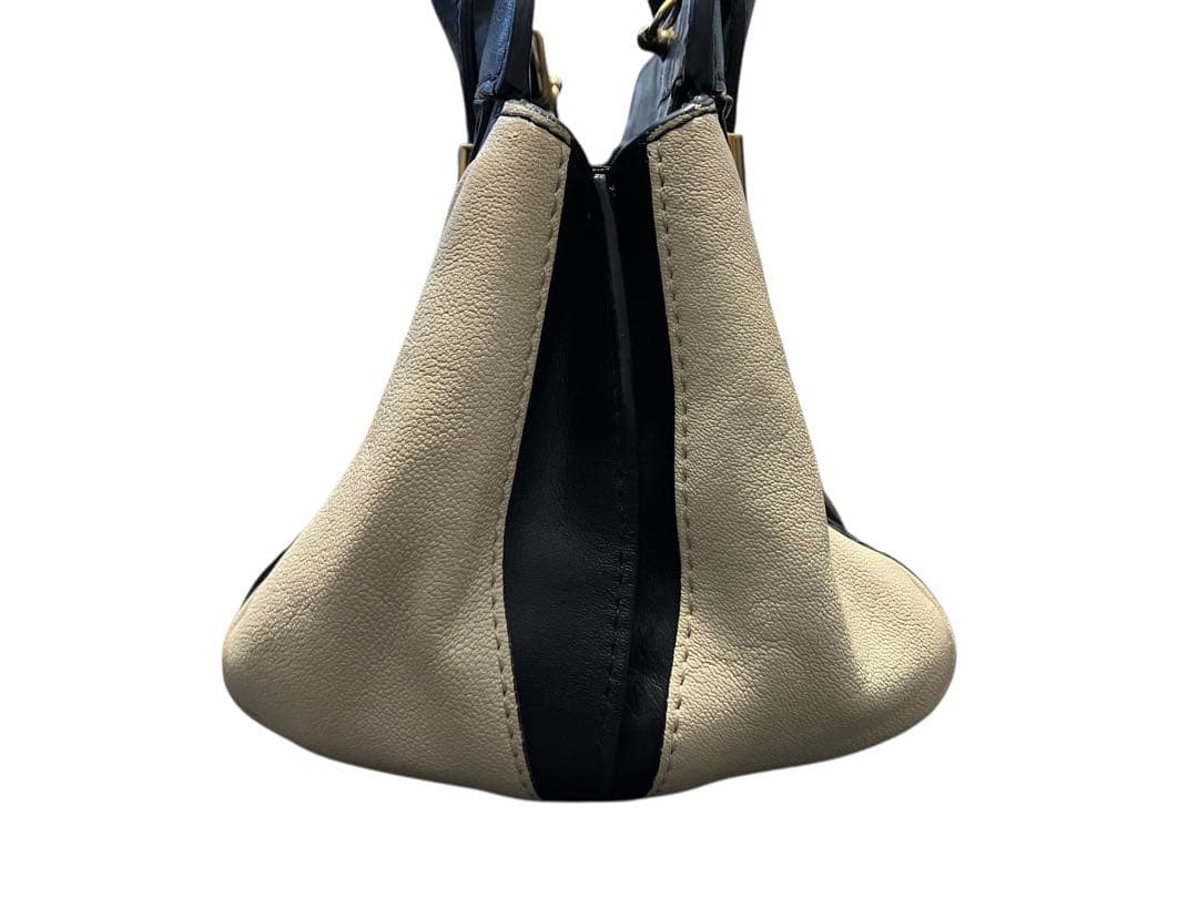 Chloe クロエ リトルアリス バイカラー2wayショルダーバッグ