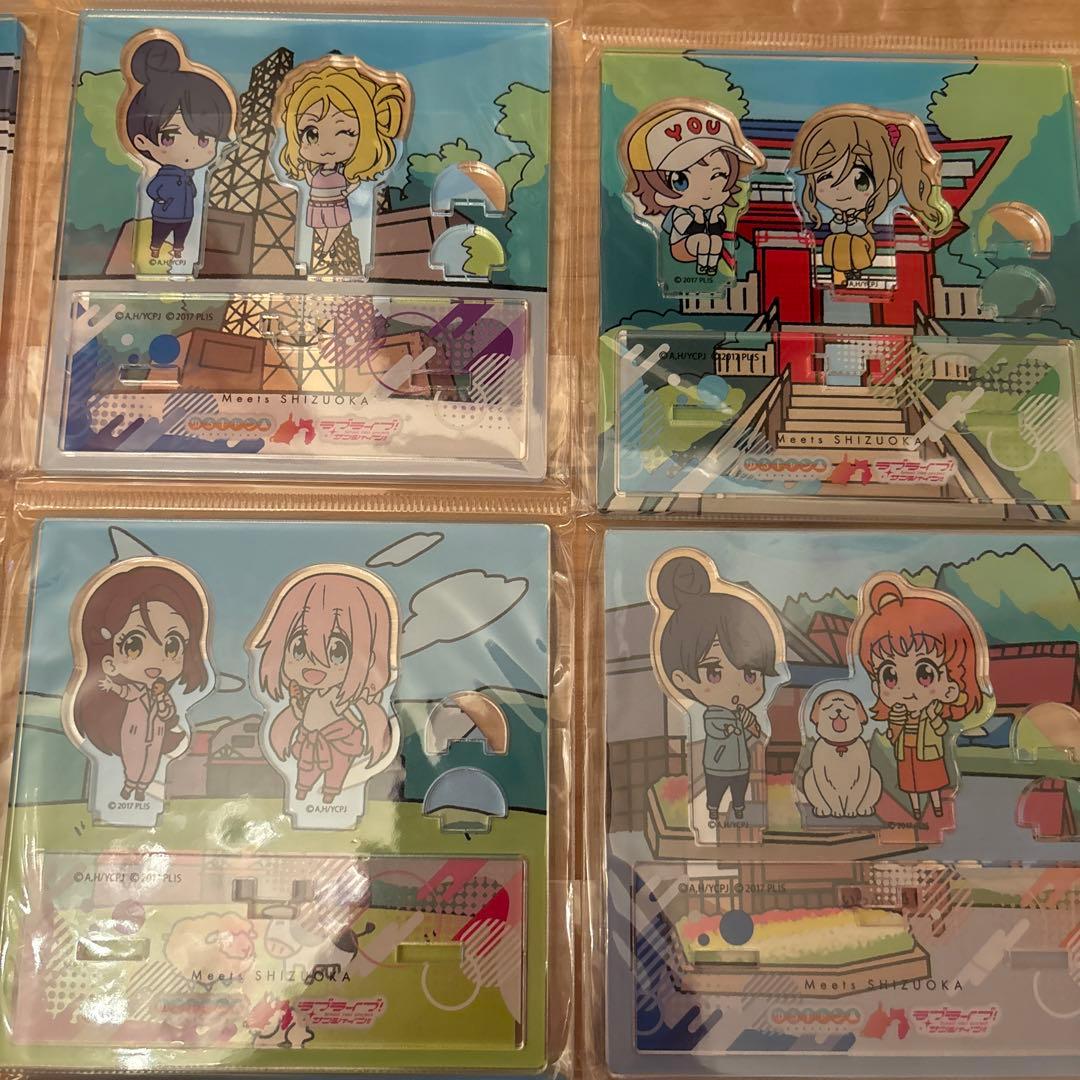 ゆるキャン×ラブライブサンシャインコラボアクリルスタンド