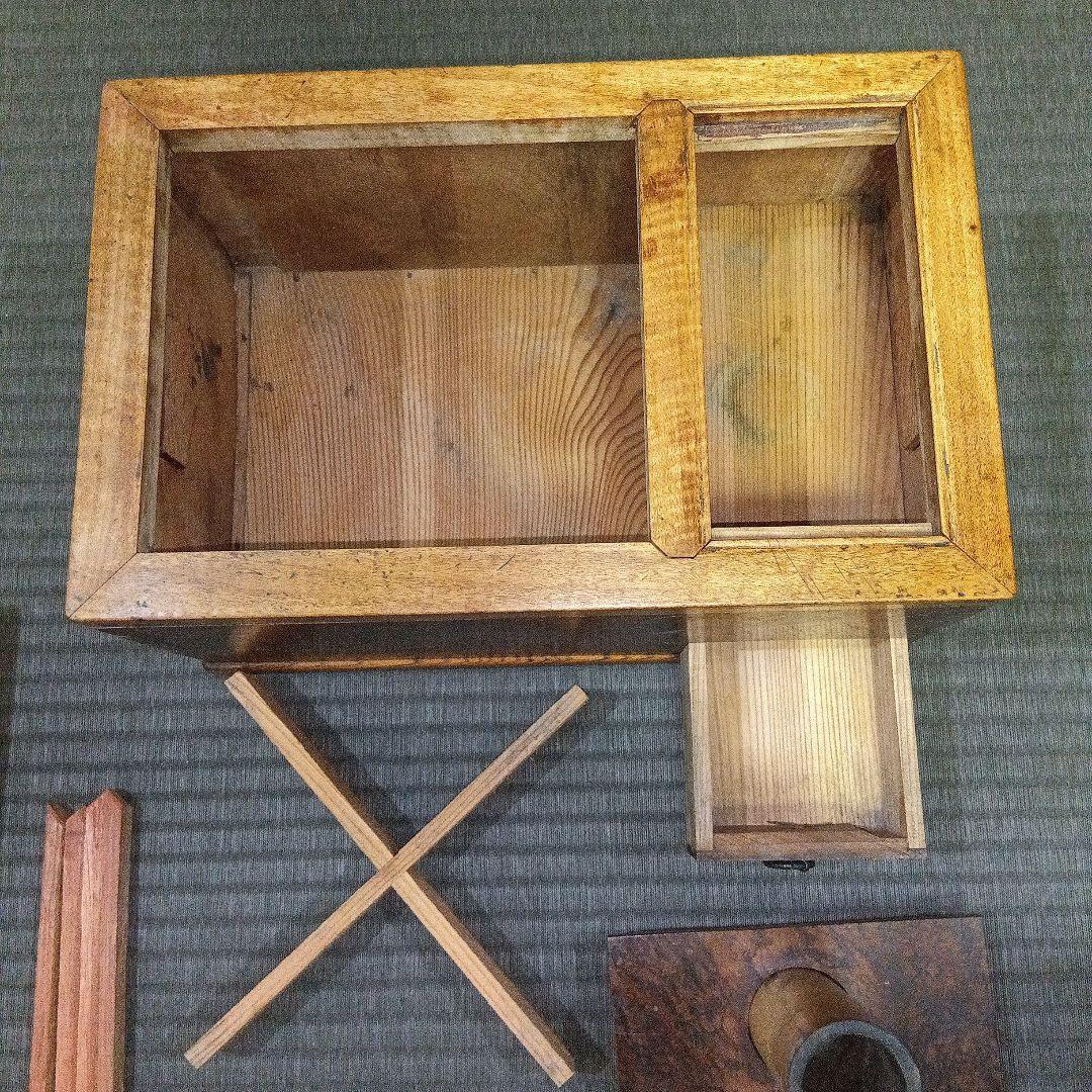 ビィンテージ アンティーク」古美術 骨董 古道具 デスプレー 煙管盆 実