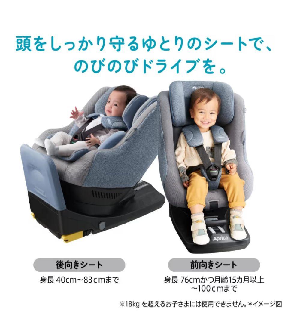 Aprica チャイルドシート クルリラプラスライト オウルネイビー - メルカリ