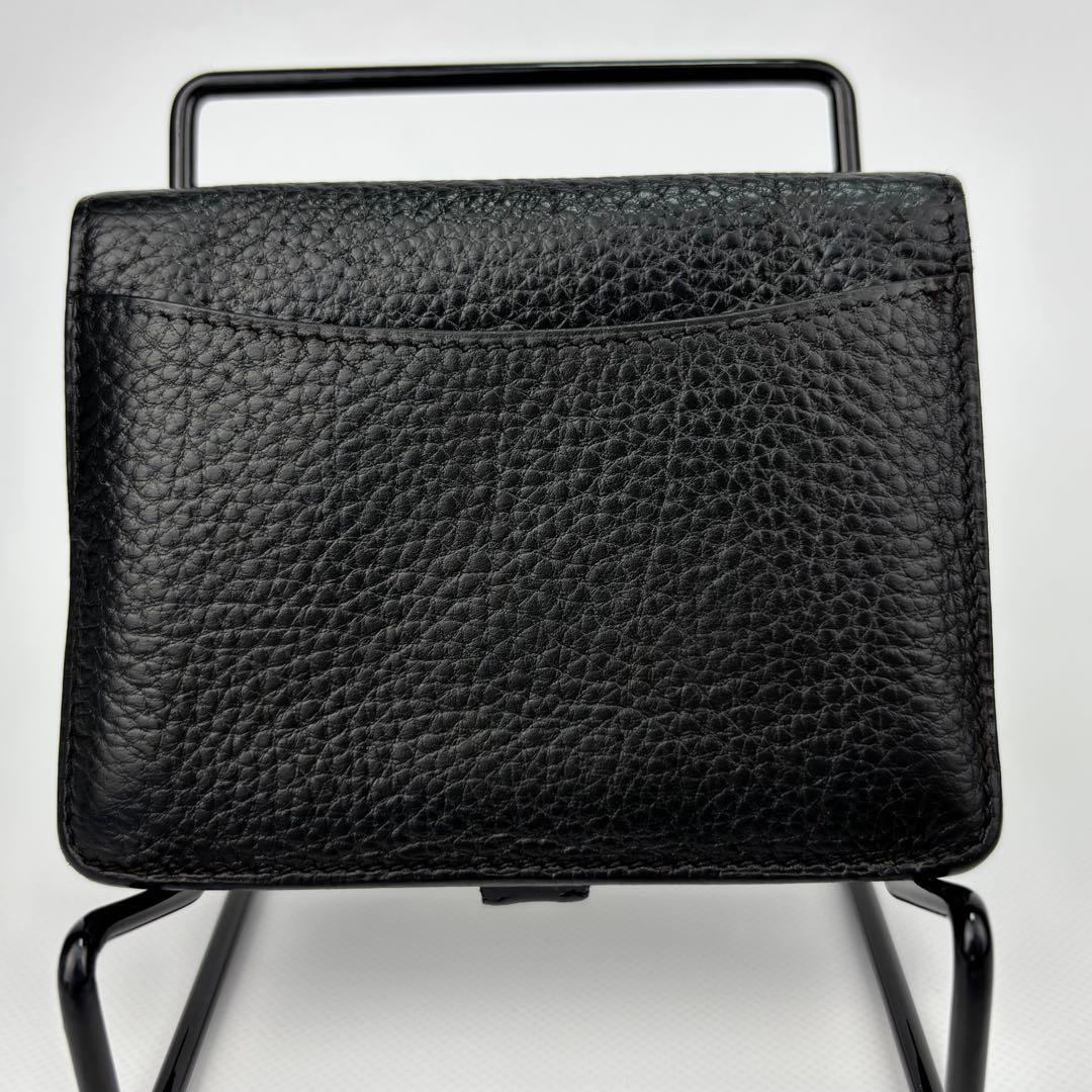 HERMES エルメス ドゴン  カードケース ゴールド 金具 □B刻印