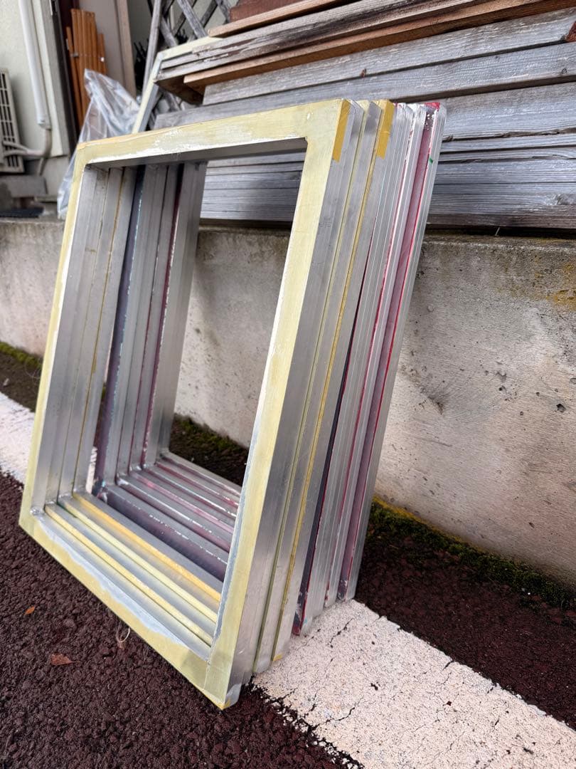 シルクスクリーン用アルミフレーム40枚セット（1/2）