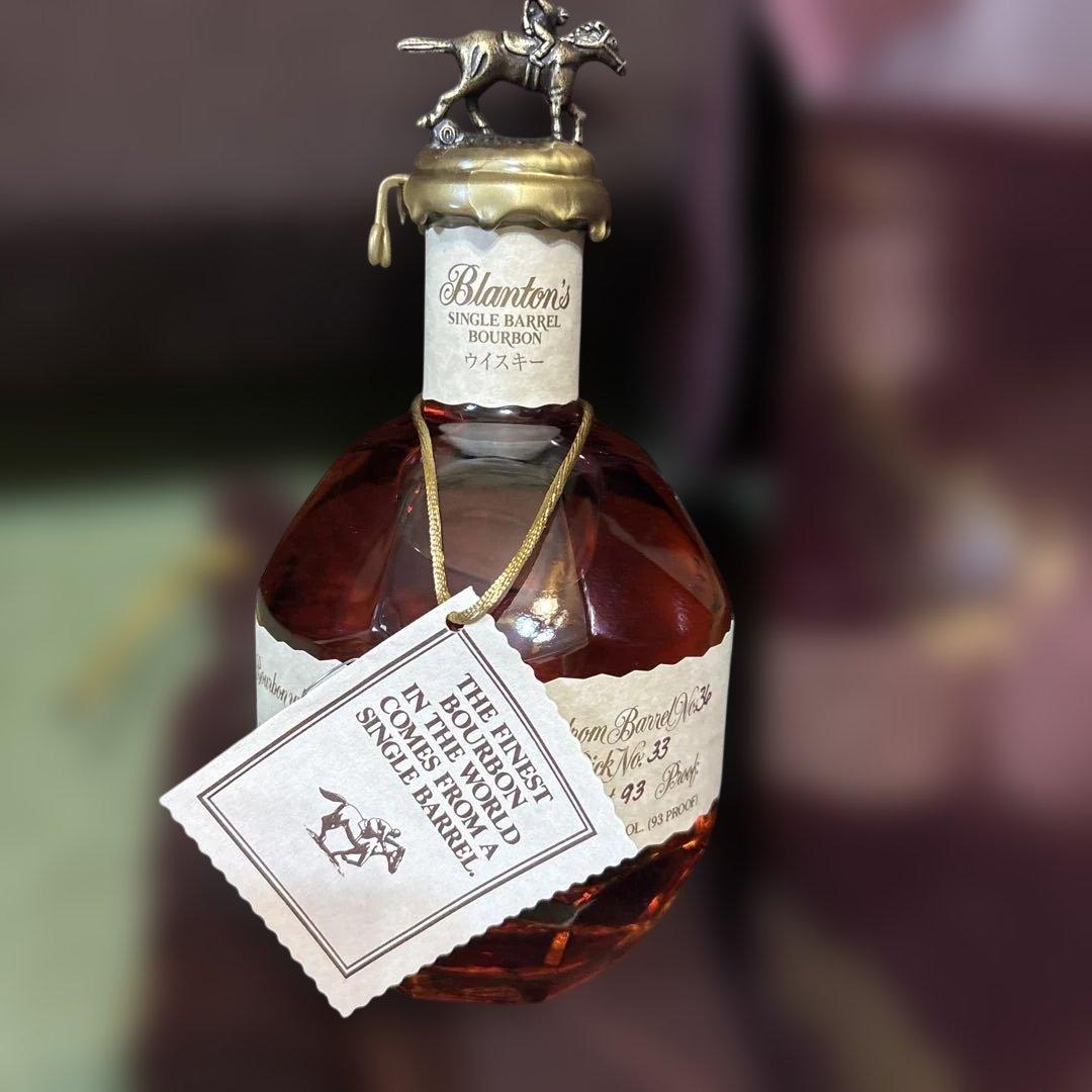 Blanton´s シングルバレルバーボン 750ml 未開栓