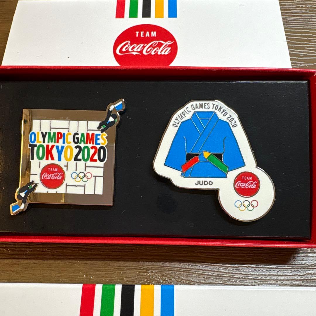 東京オリンピック2020 コカ・コーラ ノベルティピンバッジセット