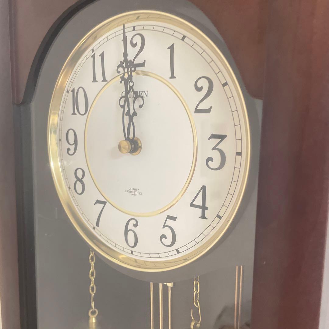 【完動品】　ボンボン時計　電池式　からくり時計　動作確認済み　4mj807