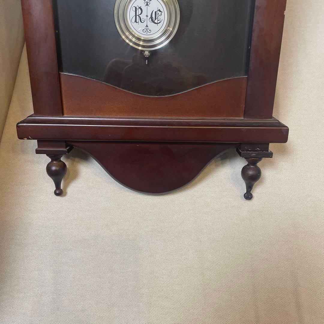 【完動品】　ボンボン時計　電池式　からくり時計　動作確認済み　4mj807