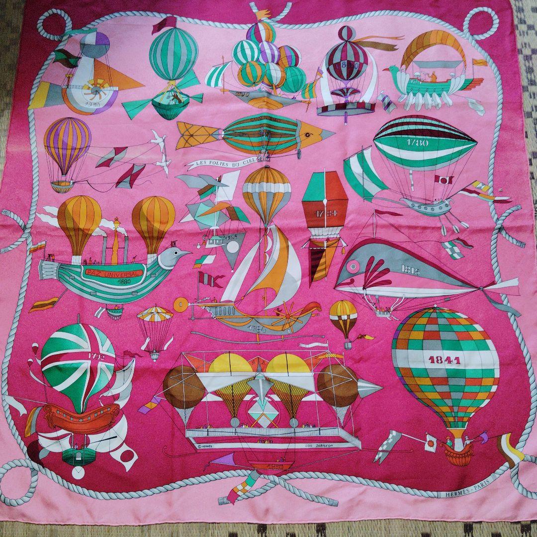 HERMÈS シルクスカーフ itk☆ HERMES（エルメス） Twilly Scarf ツイリー スカーフ シルク100