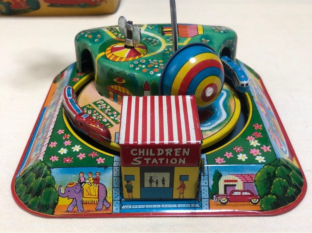 メカニカル バケーションランド エクスプレス　ブリキ　おもちゃ