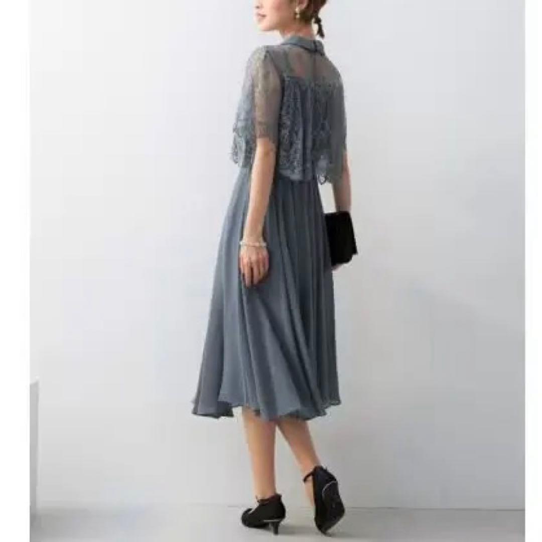 新品 Dorry Doll レース シフォン パーティ ロング ドレス LL