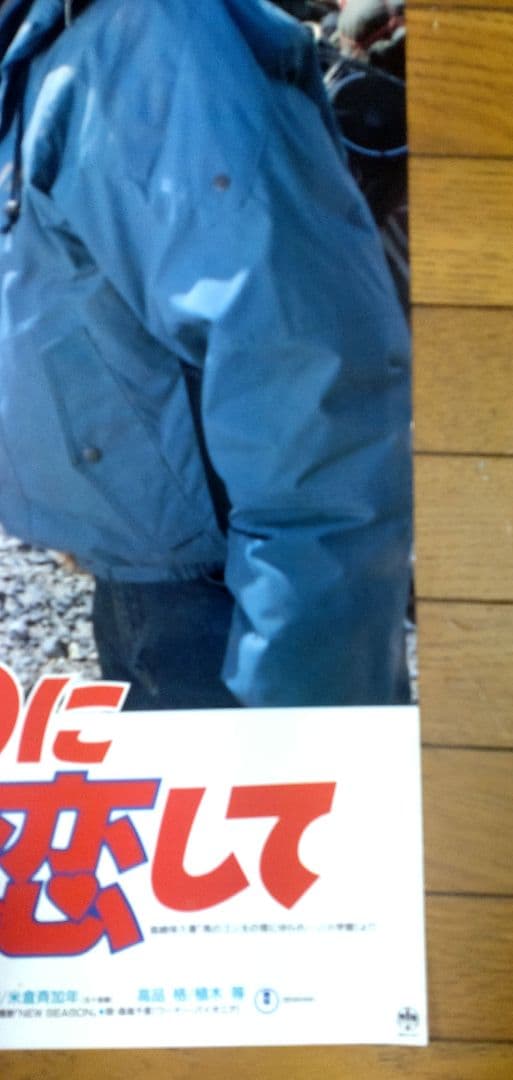 あいつに恋して 映画公開宣伝用B2ポスター 森高千里初主演