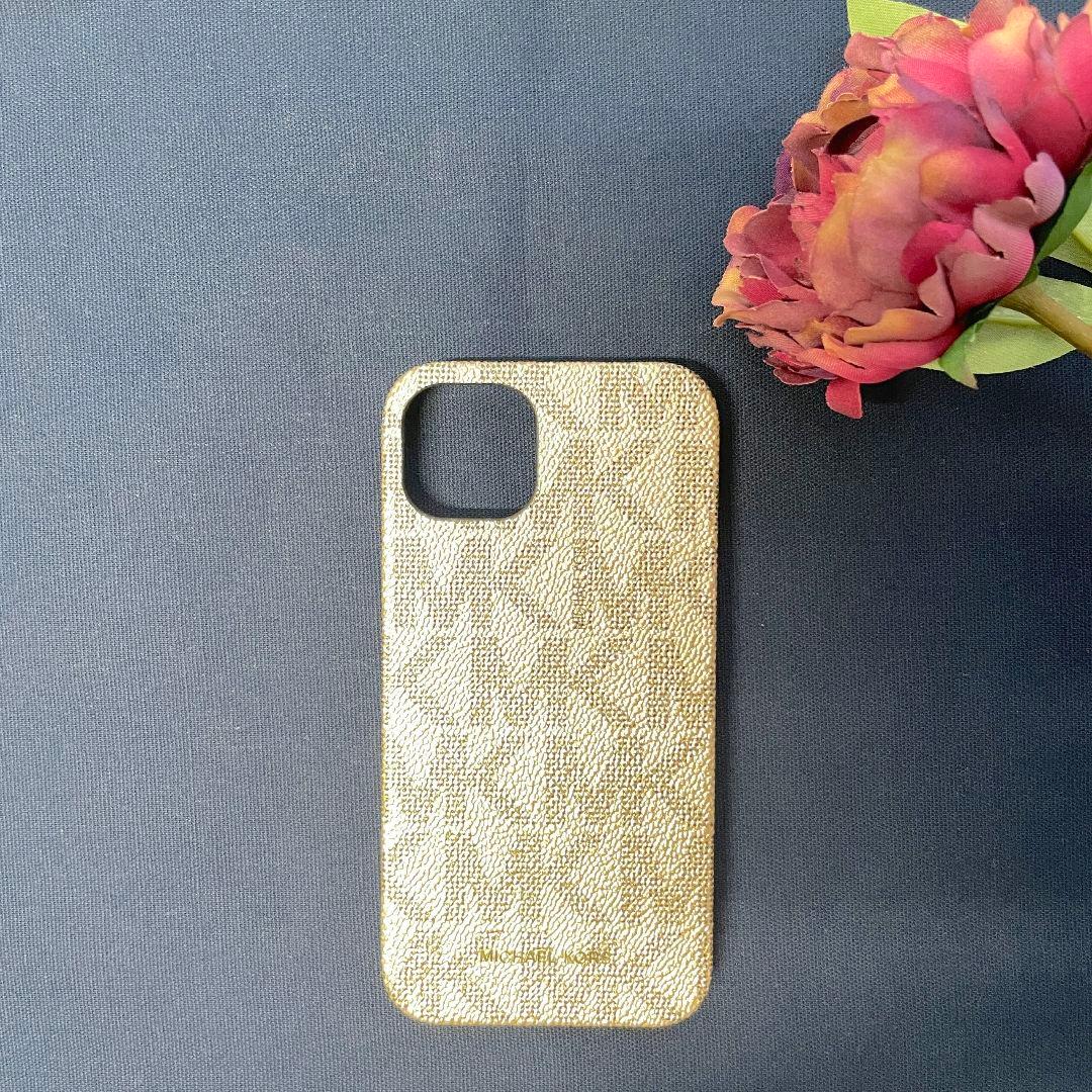 MICHAEL KORS マイケルコース iPhone13 ハードケース ローズ ☆MICHAEL