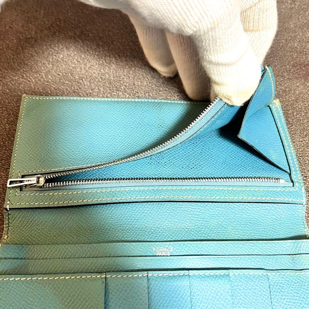 【参考価格100万円】エルメス ベアン 長財布 スフレ 人気 ブランド