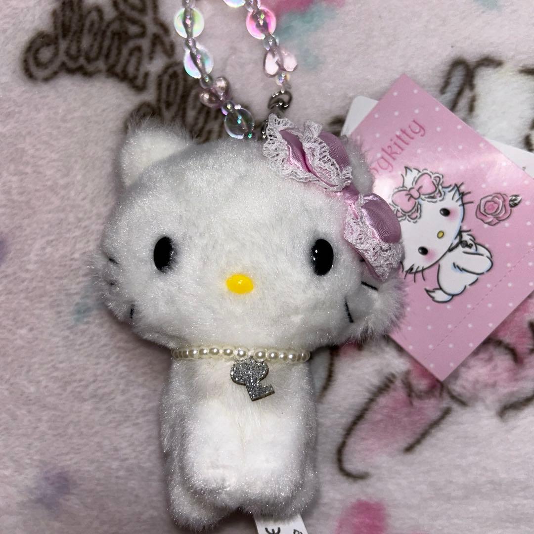 チャーミーキティ ぬいぐるみ ストラップ マスコットホルダー - メルカリ