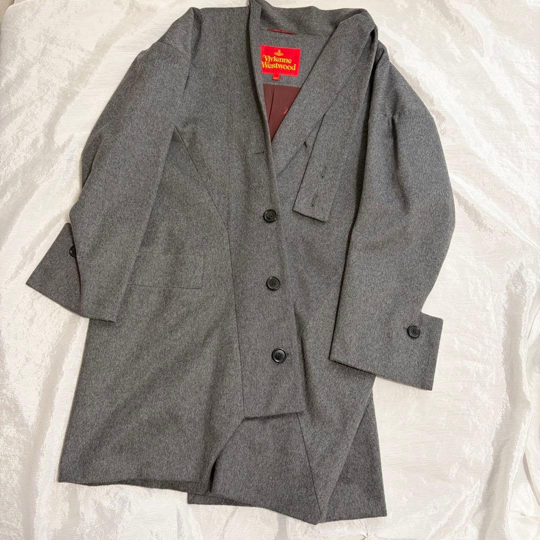 ヴィヴィアンウエストウッド　red label ヴィヴィアン コート　グレー ヴィヴィアンウエストウッド レッドレーベルVivienne Westwood Red