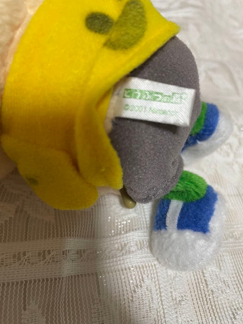 どうぶつの森＋　ぬいぐるみ　三英貿易　2001年製 おとこのこ 虫取り