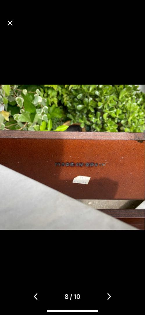 半額以下 スペイン製 大理石テーブル 木製テーブル 大理石天板 半額