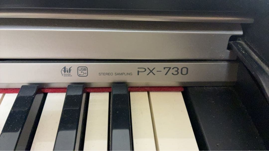 引取限定】CASIO Privia PX-730 電子ピアノ ブラック