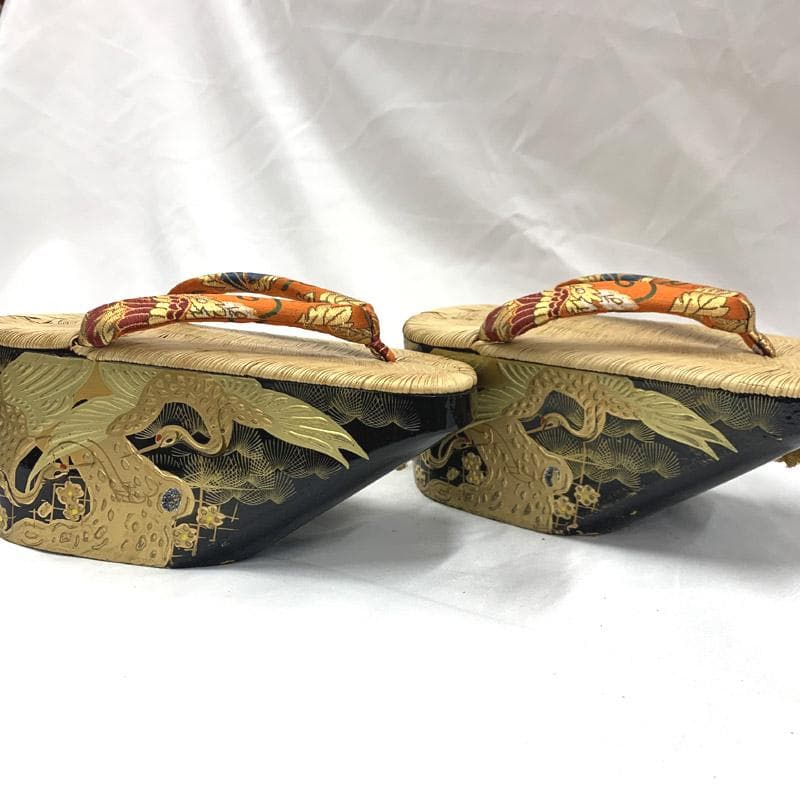 511ag49■七五三 七歳 こっぽり/ぽっくり/おこぼ 本畳表 草履■