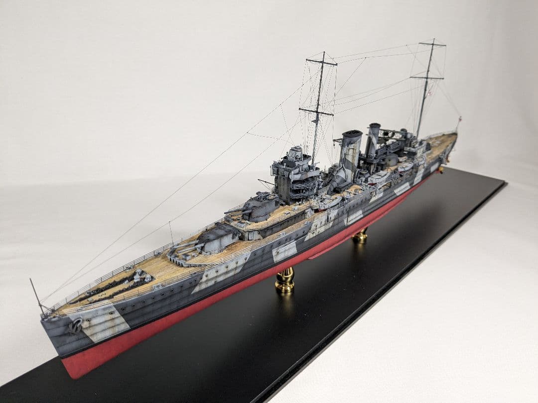 くみん♡様ご依頼品 トランペッター 1/350 重巡洋艦 HMS ヨーク