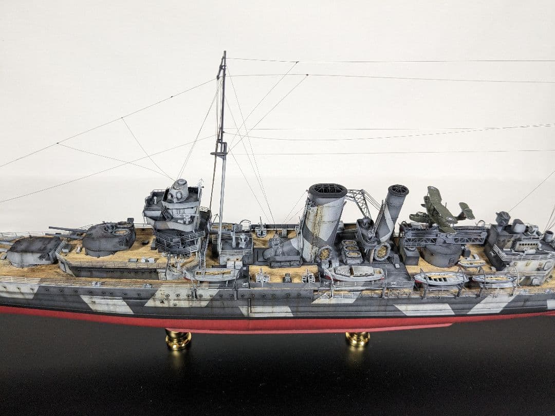 くみん♡様ご依頼品 トランペッター 1/350 重巡洋艦 HMS ヨーク