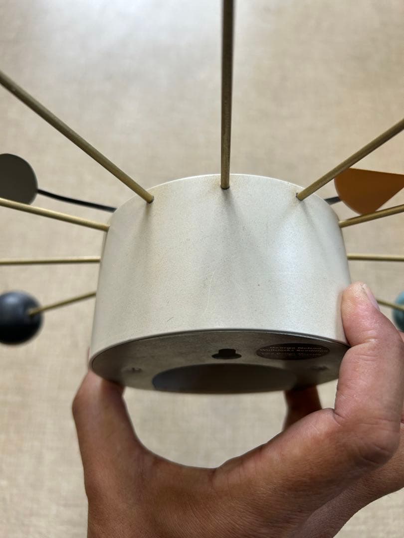 【Vitra】ジョージネルソン ボールクロック マルチカラー 掛け時計