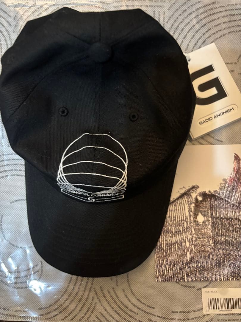 GADIDANONIEM JUDE/BLACK CAP 刺繍キャップ - メルカリ