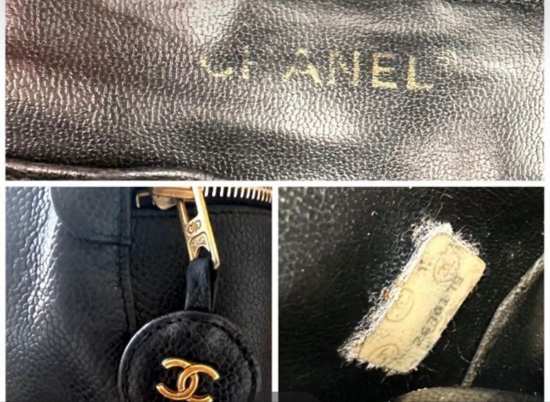 専用CHANEL キャビアスキン バニティバッグ