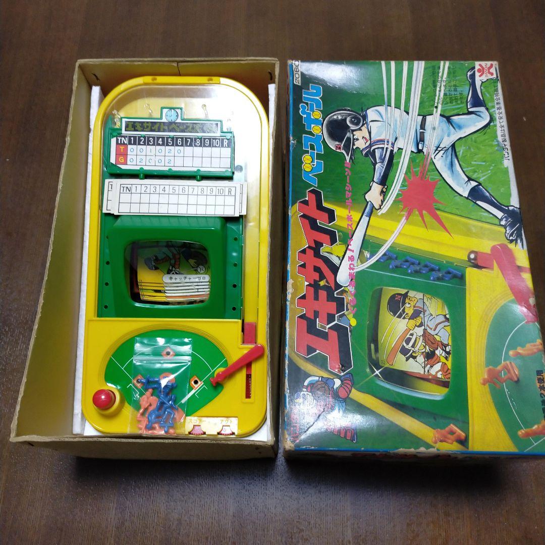 エキサイトベースボール　バンダイ　昭和レトロ　ベースボールゲーム　レトロゲーム