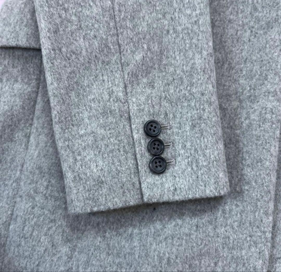 SHIPS グレー チェスターコート 38 新品同等