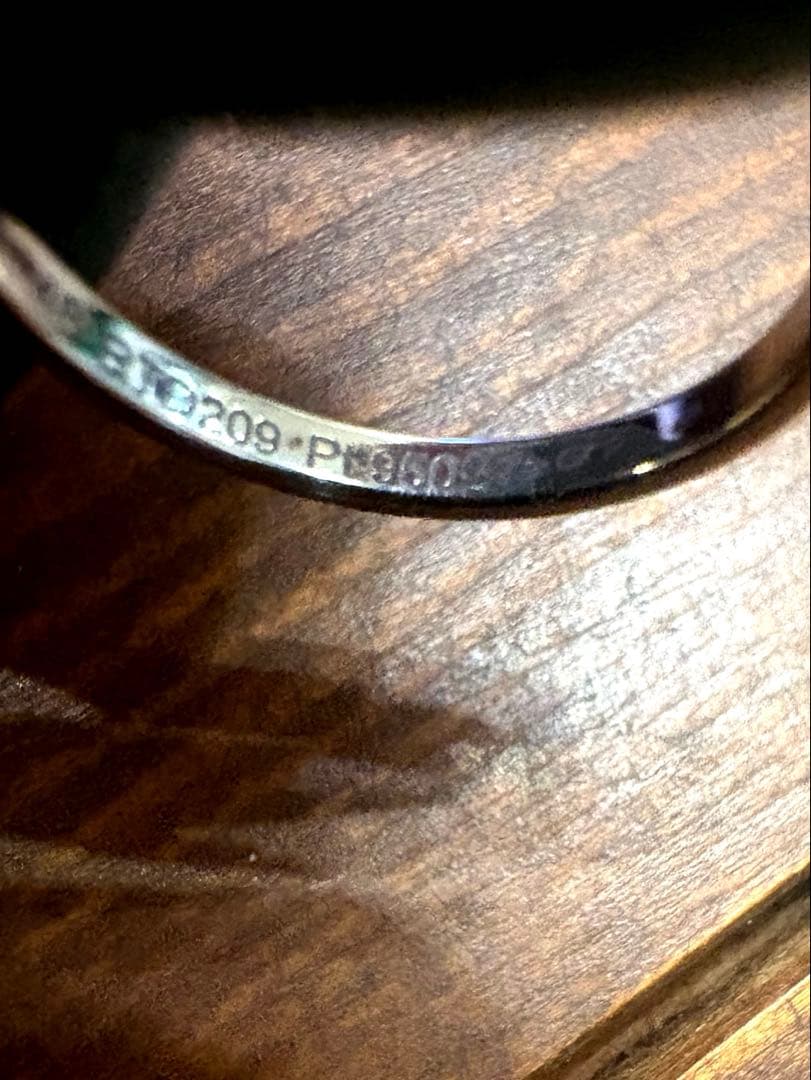 【最終値下げ】Cartier シルバーリング 8号　13号　結婚指輪 証明書付き