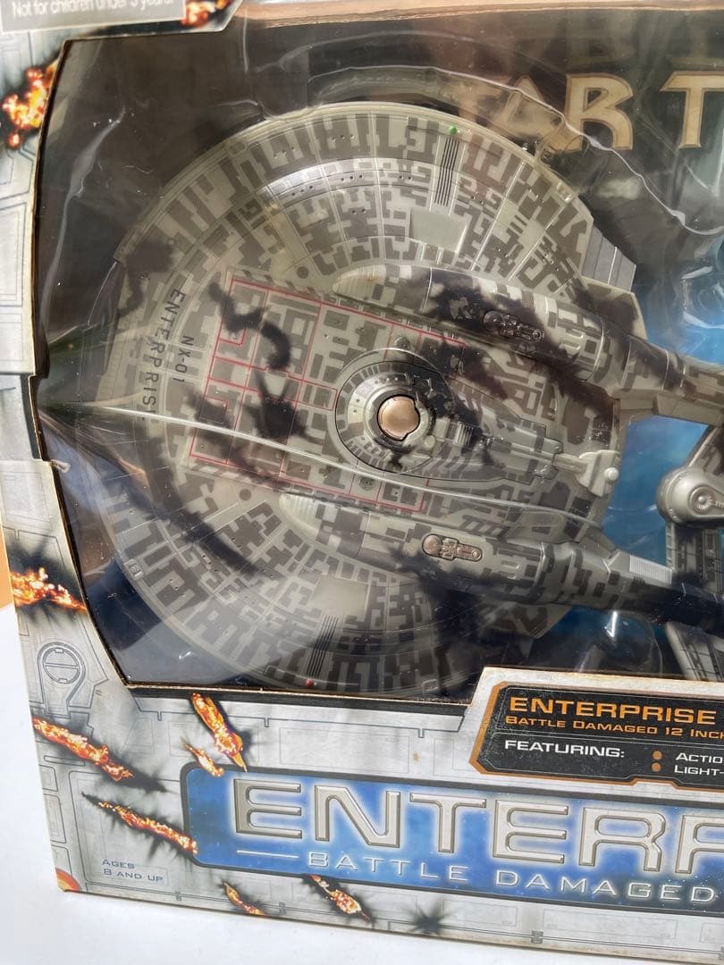 年末年始セール　スタートレック　エンタープライズ　NX-01 バトルダメージ