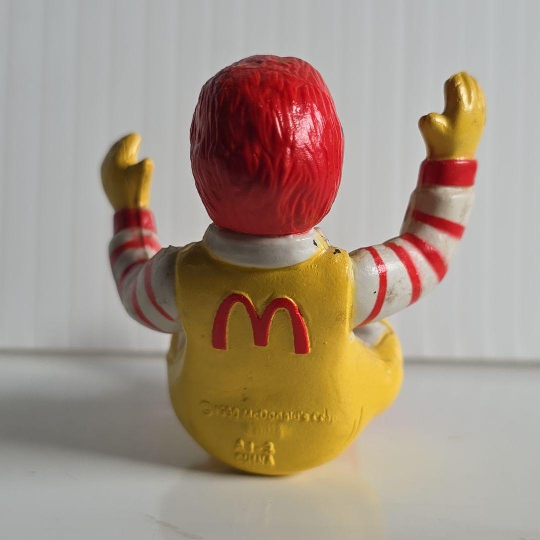 マクドナルド 90年 ドナルド PVC フィギュア 昭和 レトロ レア グッズ