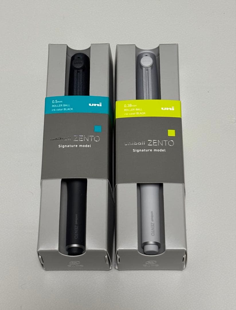 Uniball ユニボール zento ゼント シグニチャーモデル　2本セット 楽天市場】uniball ZENTO（ユニボールゼント）シグニチャーモデル