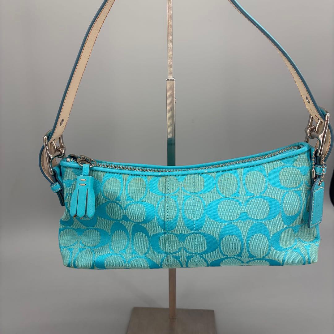 バッグ Coach Baguette Hampton Semi Demi Bag