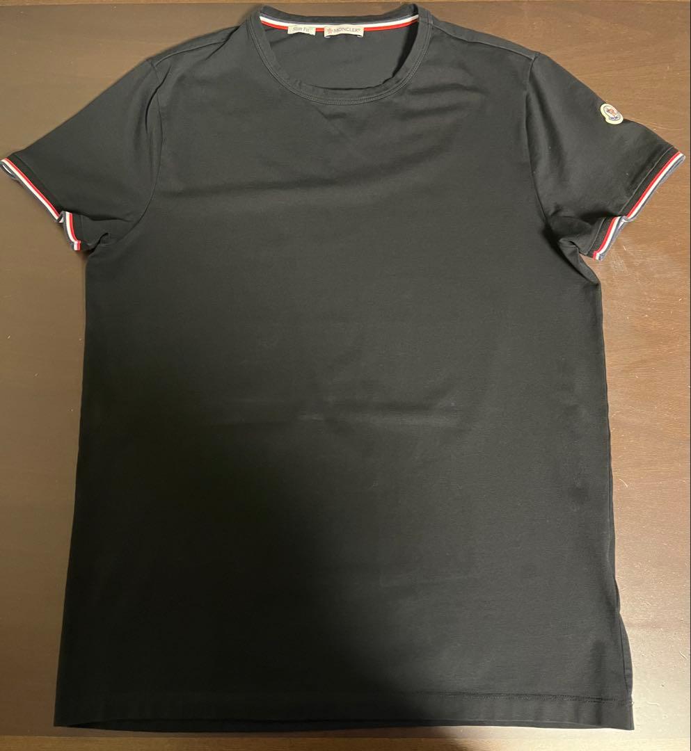 ひで様専用】MONCLER スリムフィット ブラック Tシャツ