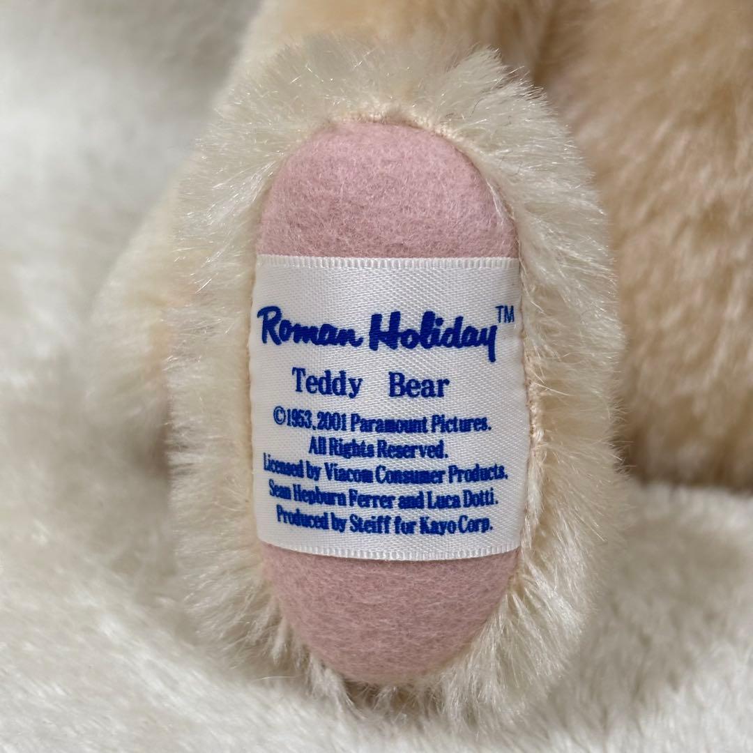 【希少】Steiff シュタイフ ローマの休日 オードリーヘップバーン 限定品