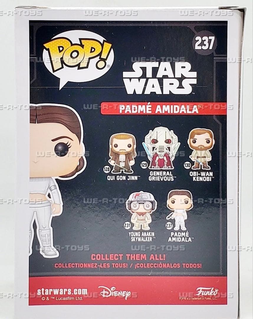 激レア！！ Funko POP! スターウォーズ パドメ・アミダラ 237