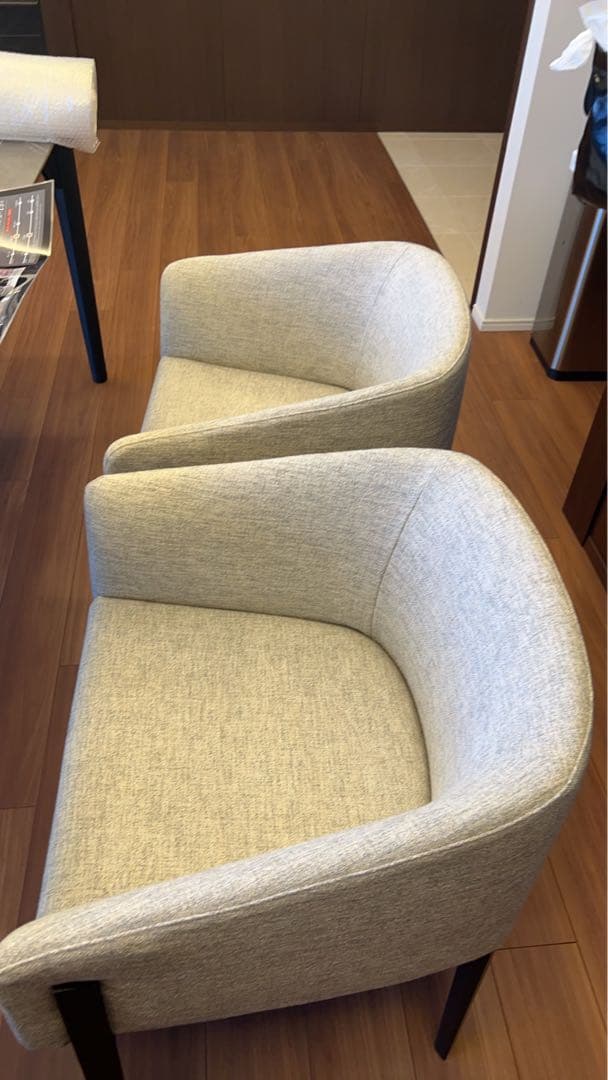 【momo】DePadova イタリア高級ダイニングテーブル&チェア４脚