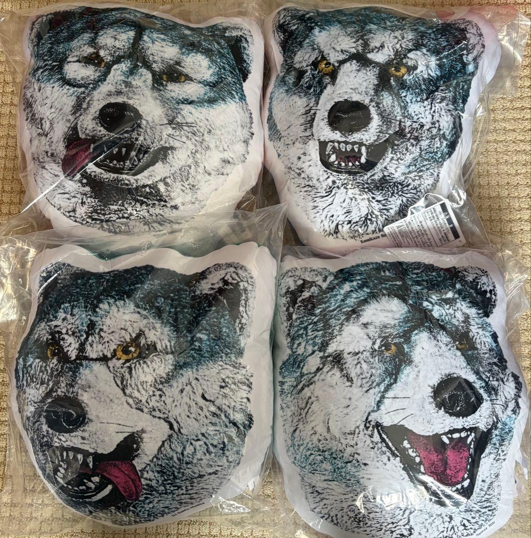 一番くじ MAN WITH A MISSION マンウィズ クッション セット - メルカリ