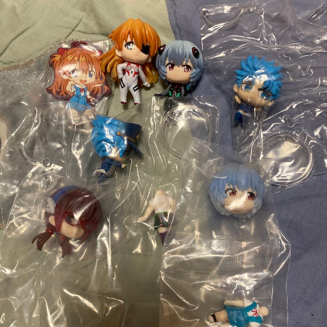 ガシャポンくじ シン・エヴァンゲリオン劇場版 カンバッチ　フィギュア6体