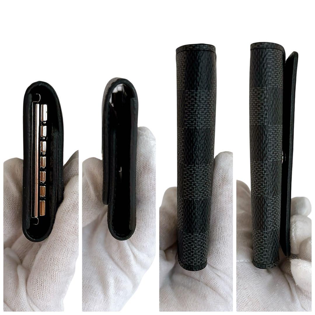 ルイヴィトン キーケース ダミエグラフィット 6連 ミュルティクレ6