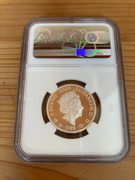 ミュージックレジェンド 1ポンドプルーフ銀貨