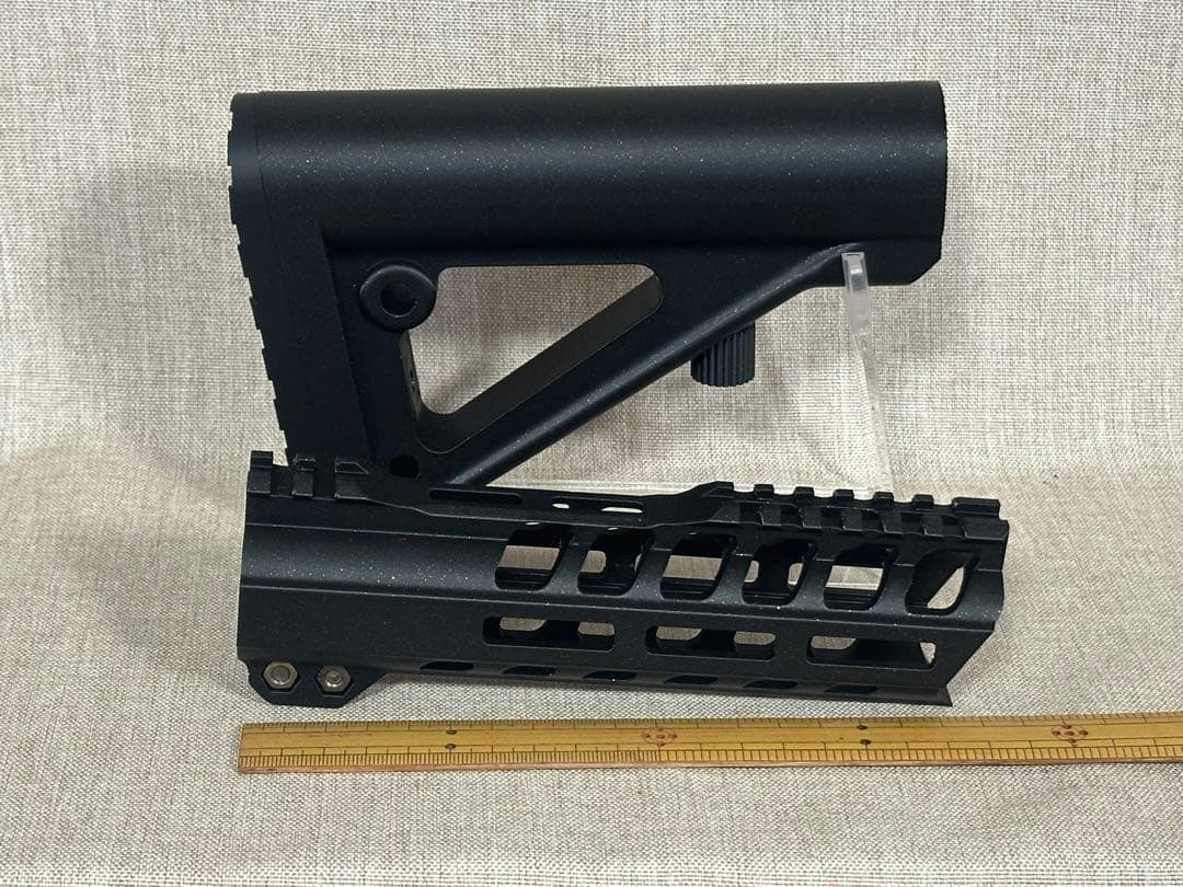 3Dプリンター製 ハンドガード・ストック ラメ入りブラック