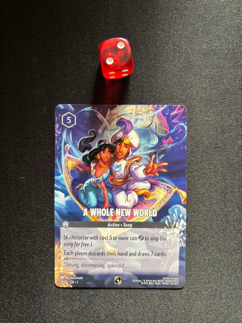 ロルカナ ホールニューワールド A Whole New World 海外プロモ②