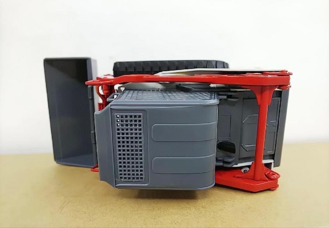 TAKEUCHI TL12V2 ミニカー 赤/灰色1/24