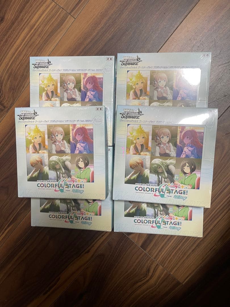 プロジェクトセカイ カラフルステージ！feat. 初音ミク Vol.3 6box