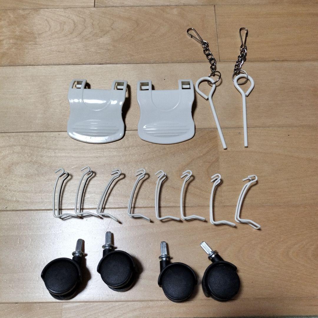 兎用ケージ 小物付(スターターキット、介護用にも)大きめ、段差少ない