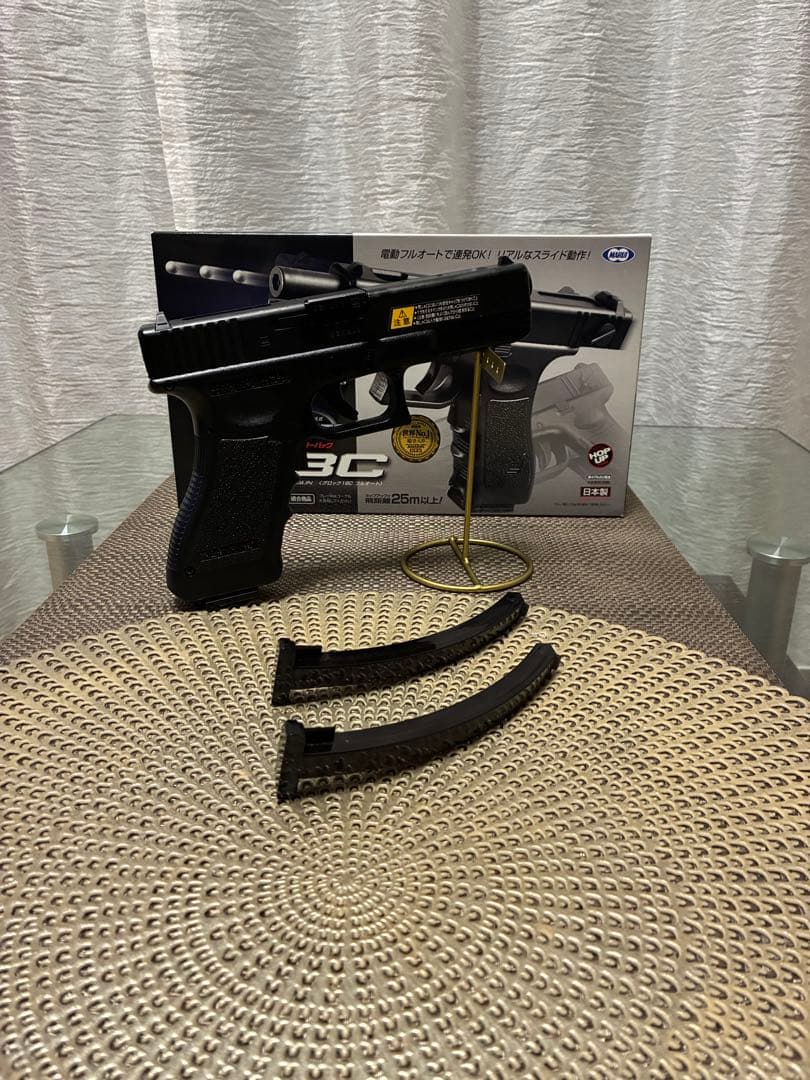 美品 東京マルイ カスタム品 グロックG18C Glock 強化カーボンピニオン